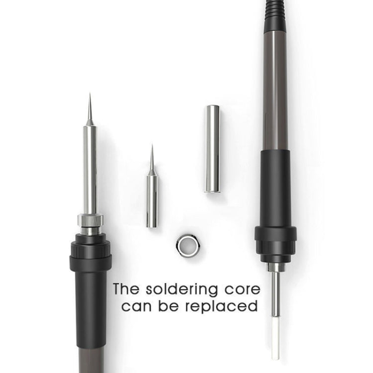 BAKU BA-601C+ Digital Display 2-In-1 Electric Soldering Iron Heat Exchanger Mobile Phone Maintenance Desoldering EU Plug 220V
