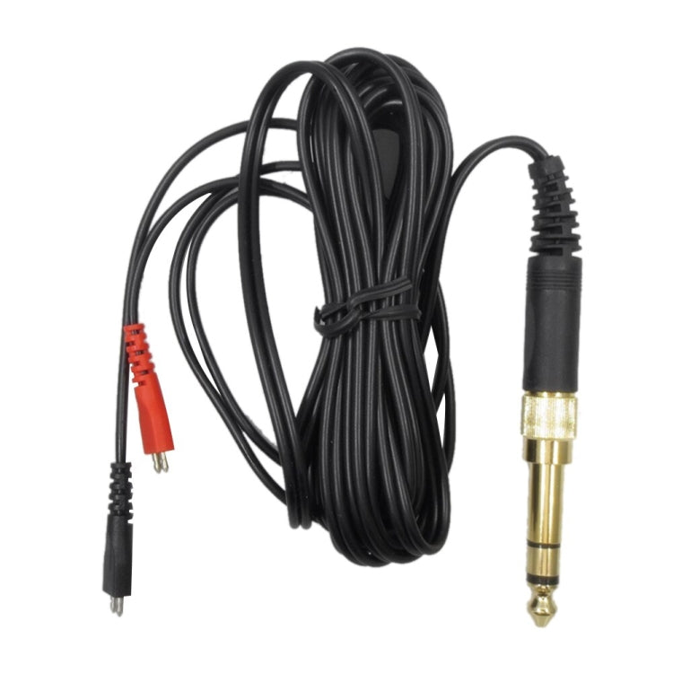 For Sennheiser HD25 / HD560 / HD540 / HD480 / HD430 / HD250 Headset Audio Cable, ZS0093 Two Sides Equivalent, ZS0093 Left Long Right Short