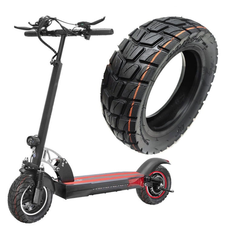 For KUGOO M4 TUOVT 80/65-6.5 10 inch Electric Skateboard Vacuum Explosion-Proof Outer Tire(Off-road Tire)