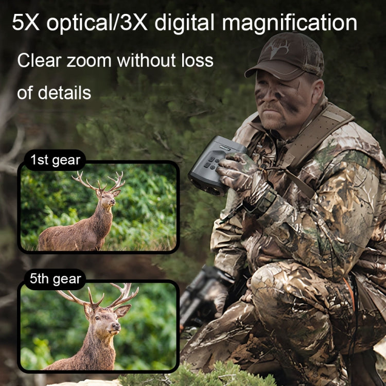 APEXEL 3-inch LCD HD Screen Photo Video Portable Binoculars Digital Infrared Night Vision Device, APL-NV009