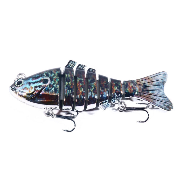 HENGJIA 10cm 24g Bionic Multi-Section Fish Bait Plastic Electroplating Bait, JM060 (5), JM060 (6), JM060 (1), JM060 (2), JM060 (3), JM060 (4)