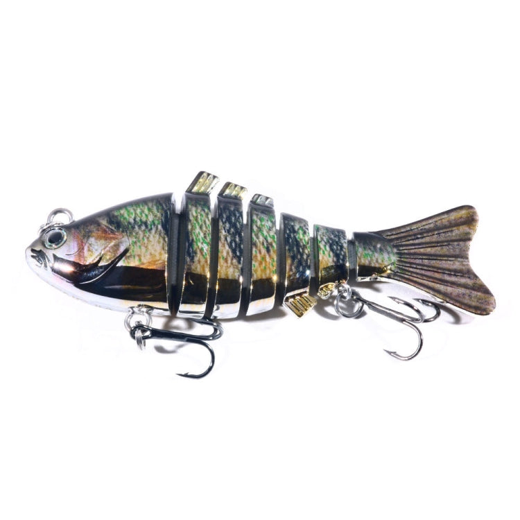 HENGJIA 10cm 24g Bionic Multi-Section Fish Bait Plastic Electroplating Bait, JM060 (5), JM060 (6), JM060 (1), JM060 (2), JM060 (3), JM060 (4)