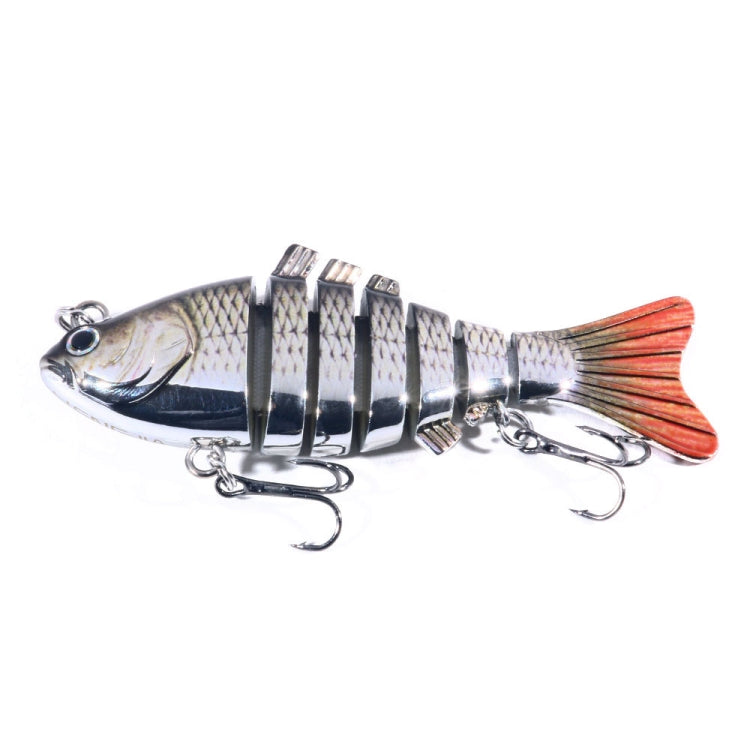 HENGJIA 10cm 24g Bionic Multi-Section Fish Bait Plastic Electroplating Bait, JM060 (5), JM060 (6), JM060 (1), JM060 (2), JM060 (3), JM060 (4)