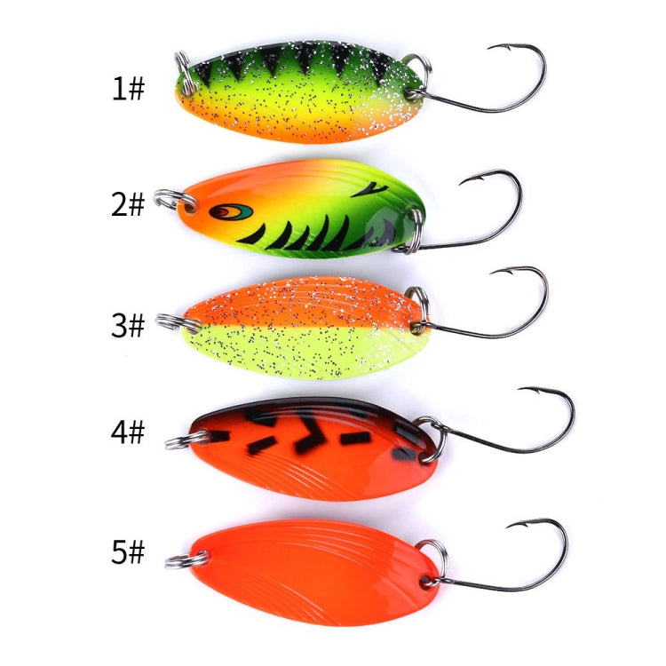 HENGJIA 3.2cm 4.5g Lua Melon Sequins Horse Mouth Metal Fishing Fake Bait(4)