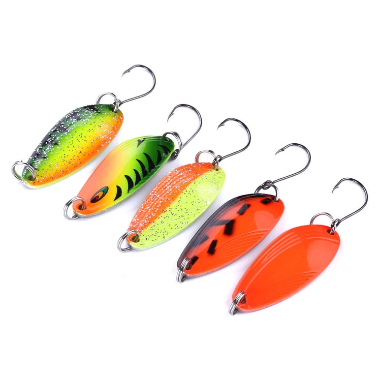HENGJIA 3.2cm 4.5g Lua Melon Sequins Horse Mouth Metal Fishing Fake Bait(4)