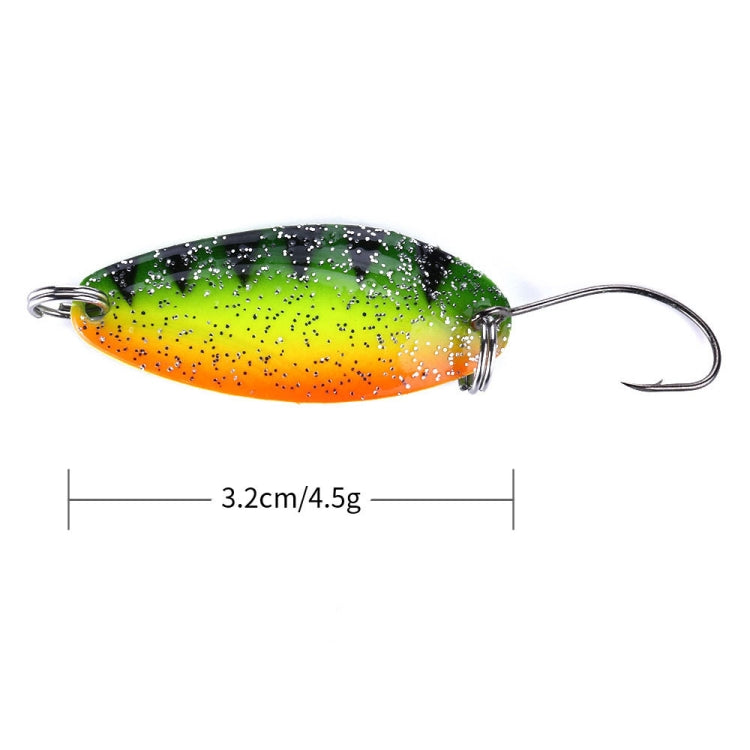 HENGJIA 3.2cm 4.5g Lua Melon Sequins Horse Mouth Metal Fishing Fake Bait(2)