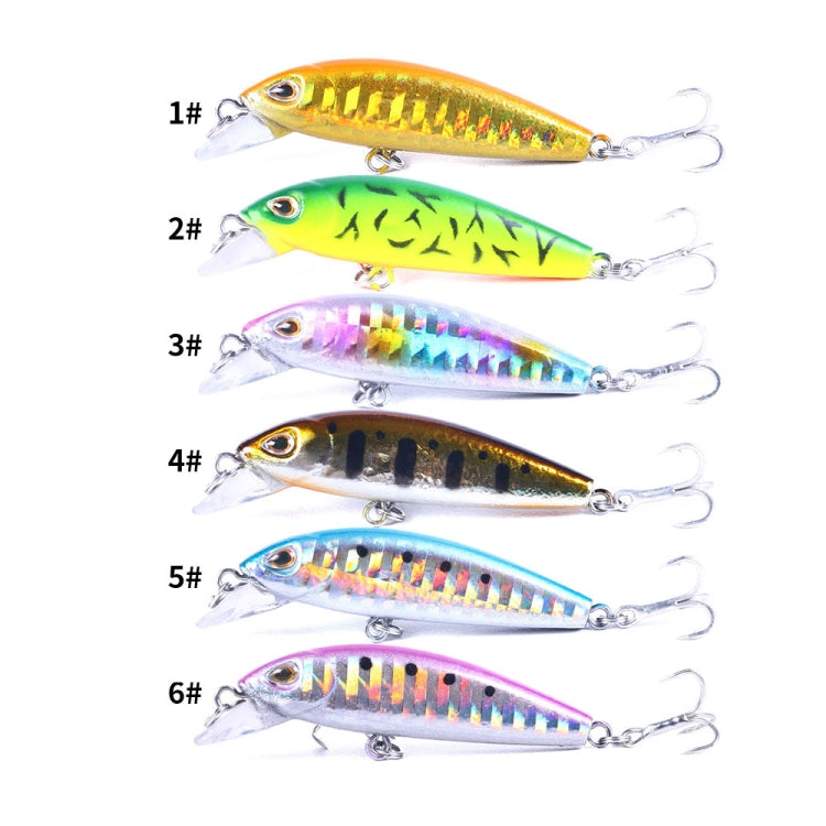 HENGJIA 5.5cm 6.6g Mino Luya Fake Bait Long Casting Sinking Bionic Lure(1)