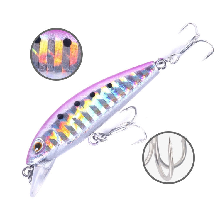 HENGJIA 5.5cm 6.6g Mino Luya Fake Bait Long Casting Sinking Bionic Lure(6)