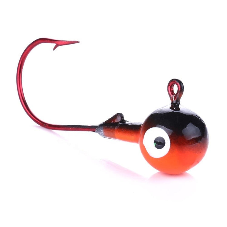 HENGJIA 5colors/set Lua Lead Head Hook Set Colorful Fish Hook Set, Specification: 7g