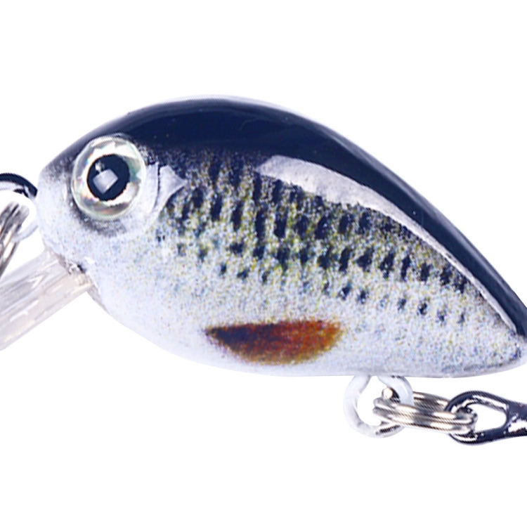 HENGJIA 2.5cm 1.5g Floating Water Little Fat Micro-Object Mini 3D Printing Luya Bait(7)