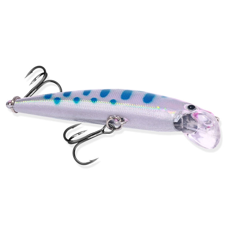 HENGJIA 5.7cm 3.4g Microbe Road Lures Slow Sinking Minnow Fake Bait, Color: 10