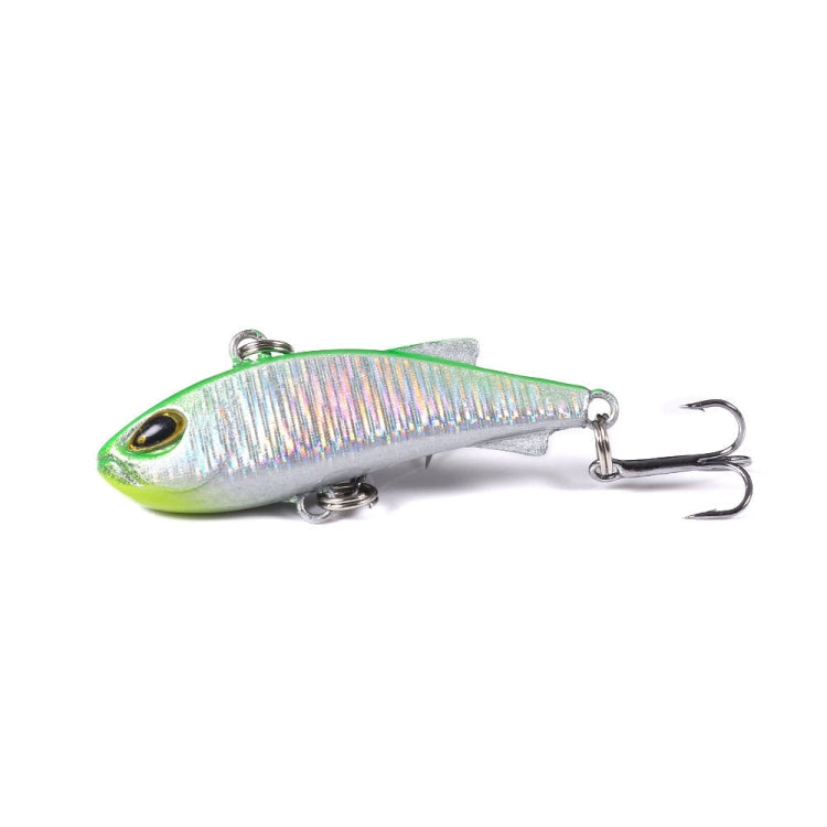 HENGJIA 4cm 4g Submerged Trembler Swimming VIB Luya Fish Bait Microbe Warbler Fake Bait(4)