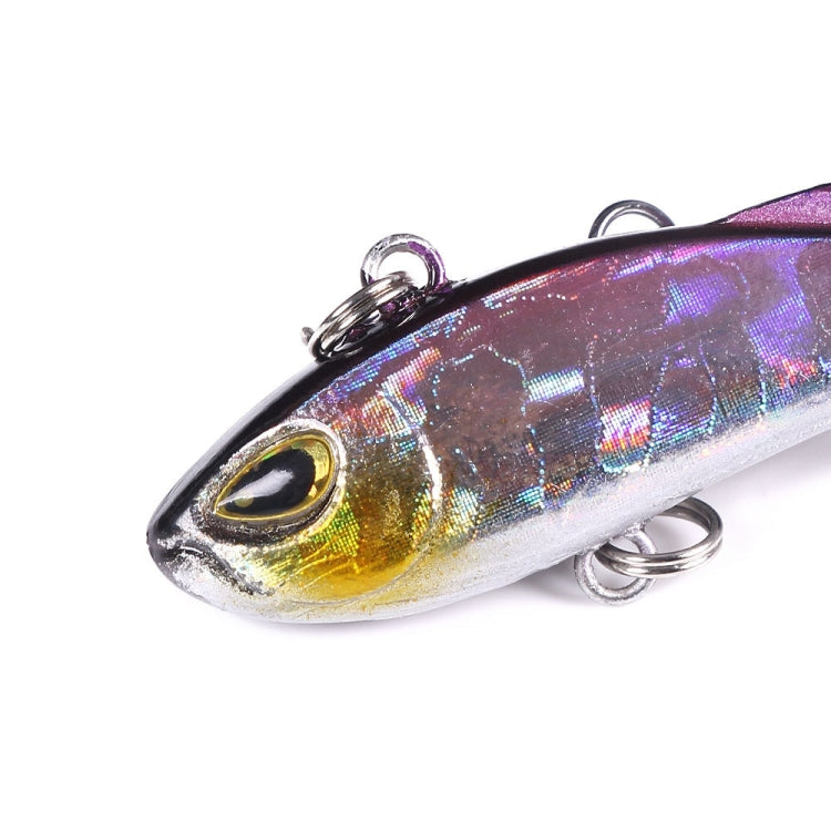 HENGJIA 4cm 4g Submerged Trembler Swimming VIB Luya Fish Bait Microbe Warbler Fake Bait(10)
