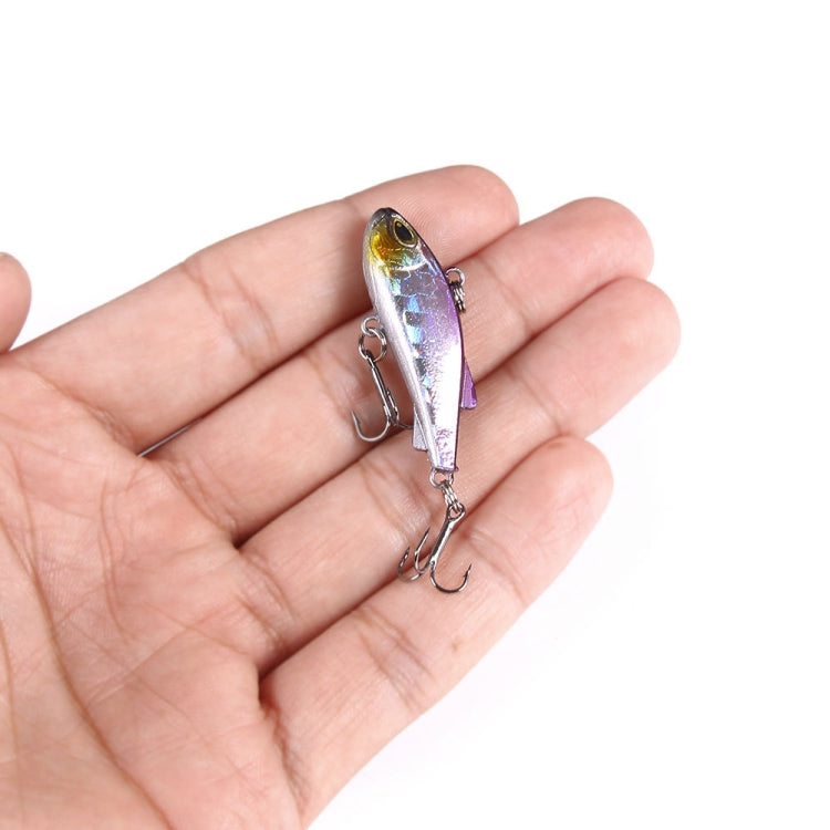 HENGJIA 4cm 4g Submerged Trembler Swimming VIB Luya Fish Bait Microbe Warbler Fake Bait(10)