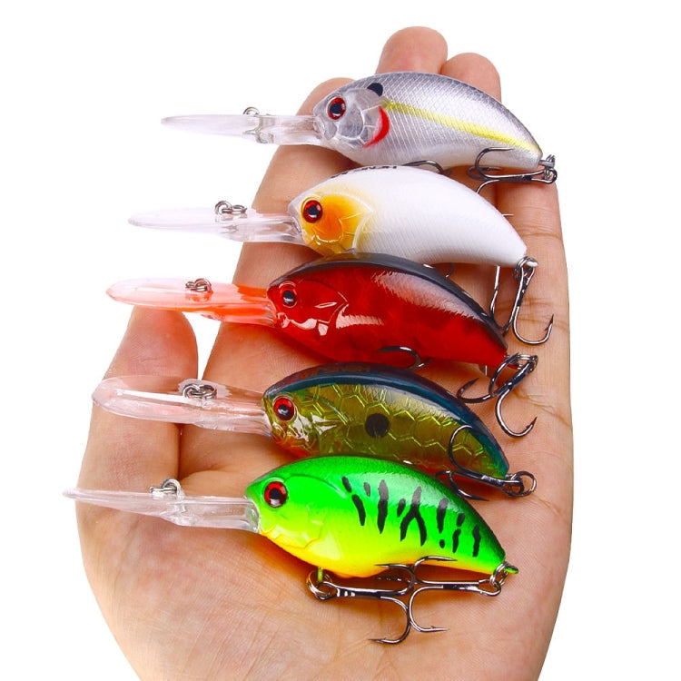 HENGJIA Rock Lure Small Fat Hard Bait Boxed Fake Bait(7)