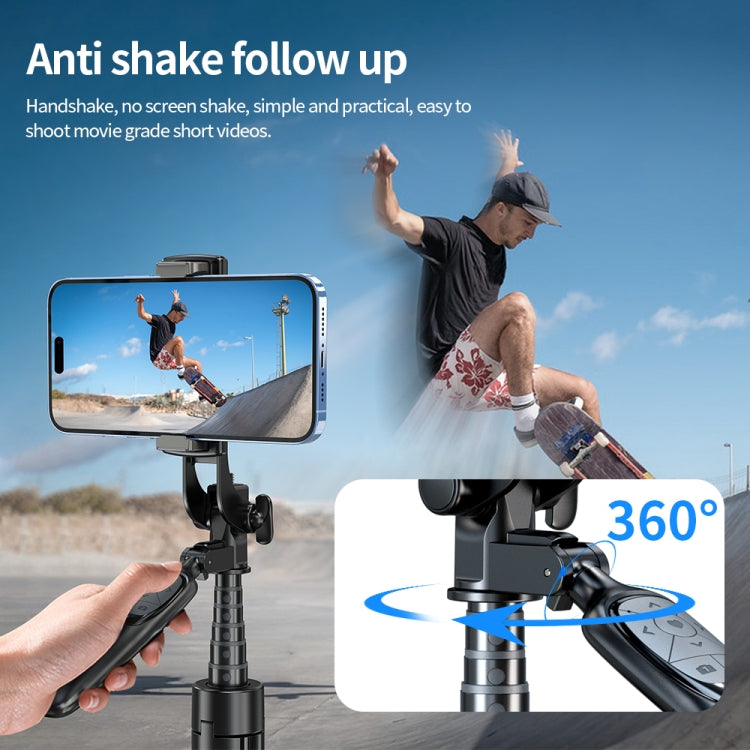 Pixel ST2 1.6m Anti Shake Selfie Stick Head Tripod Handheld Portable Folding Remote Control Outdoor Photo Stands(With Bluetooth Remote Control)