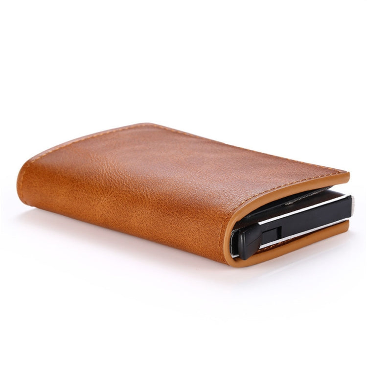 HUMERPAUL RFID Anti-Magnetic Automatic Card Set Credit Card Box Coin Bag(Black)