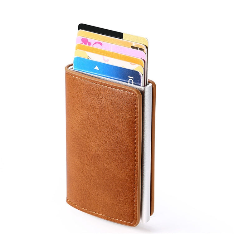 HUMERPAUL RFID Anti-Magnetic Automatic Card Set Credit Card Box Coin Bag(Black)
