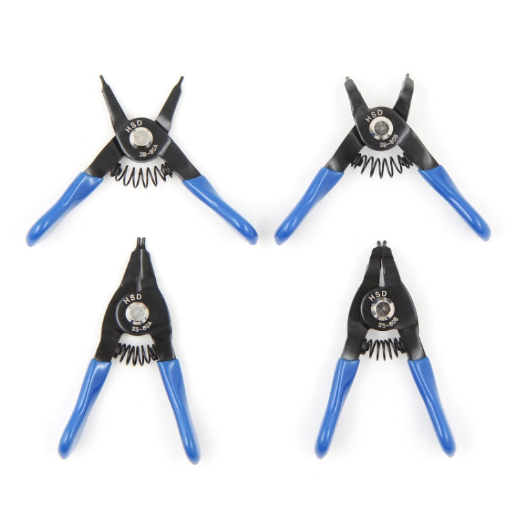 HSD SB-80B Internal For Hole Curved 10-25mm Compact Spring-Loaded Pliers Retaining Ring Pliers