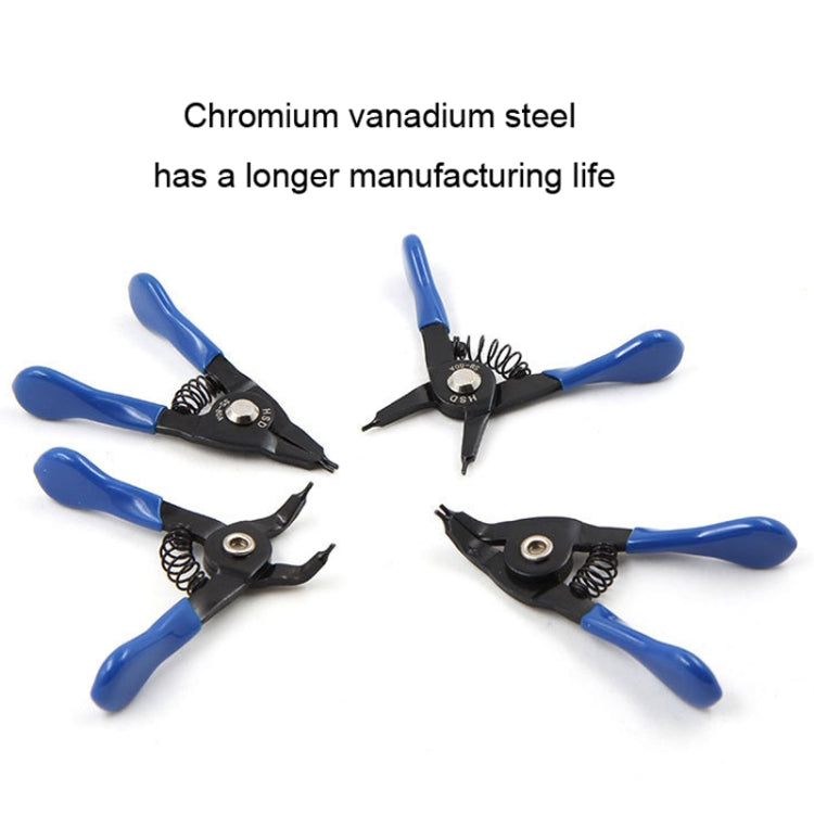 HSD SS-80A Outer For Shaft Straight  10-25mm Compact Spring-Loaded Pliers Retaining Ring Pliers