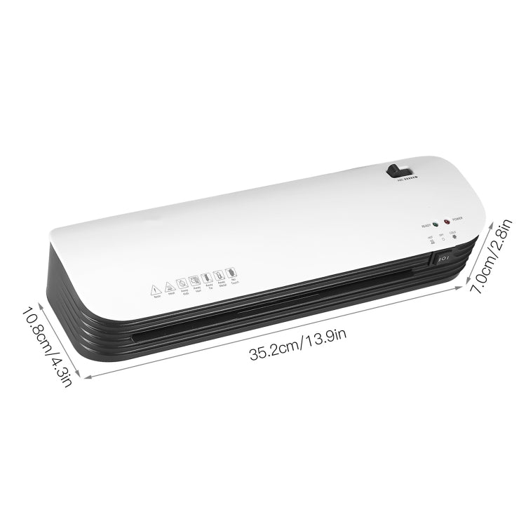 Osmile SL299 A4 Laminator Cold Hot Lamination Photo File Laminating Machine(US Plug)
