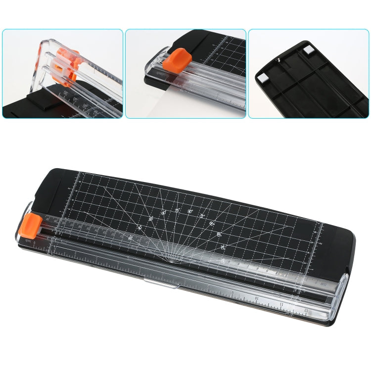 Osmile SL299 A4 Laminator Machine Set With 15 Laminating Pouches Paper Cutter Corner Rounder(EU Plug)