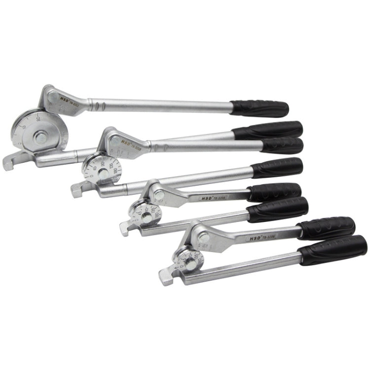 HSD TB-3208 8mm Diameter Manual Stainless Steel Pipe Iron Tube Bender Air Conditioner Copper Pipe Aluminum Pipe Bender