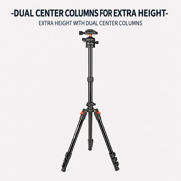DSLR Tripod Photography Stand Portable Cell Phone Micro SLR Tripod, K268+KJ36