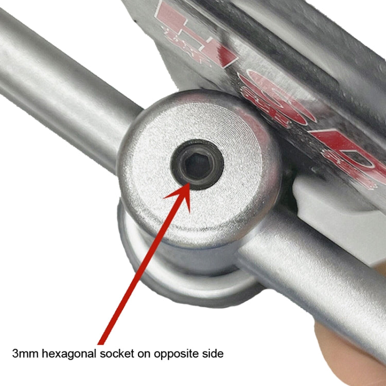 HSD HS-614 Forward And Backward Adjustable Ratchet Tapping Spanner Quick Reamer Tapping Wrench