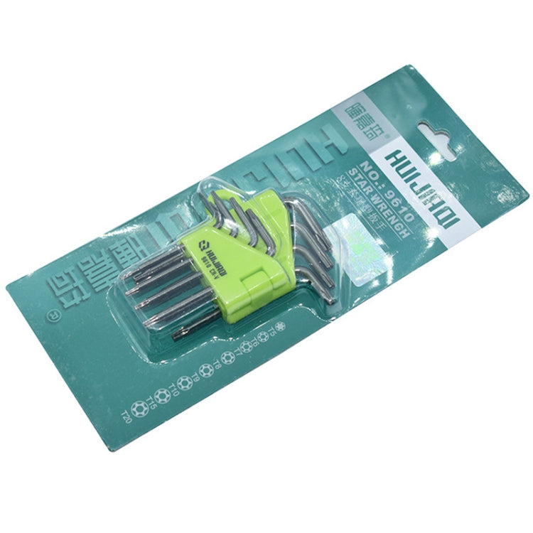 HUIJIAQI Hexagon Torx Screwdriver Spanner Multifunction Combination Tool, 8pcs/set