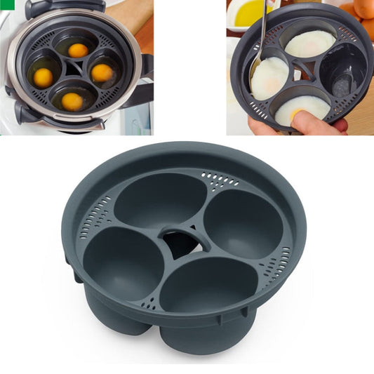 4 -in-1 Egg Cooker For Thermomix TM5 TM6 Multifunction Pot Steamer Tray, 4-in-1