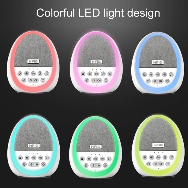HiFiD Intelligent White Noise Baby Soothing Sleep Aid Device Prenatal Education Instrument(White)