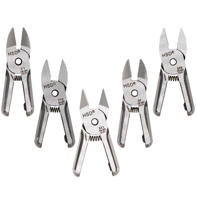 HSD MS-5+F1 Cut Plastic Set 2 In 1 Pneumatic Snip Plier Cutting Metal Plastic Model Scissor Tool