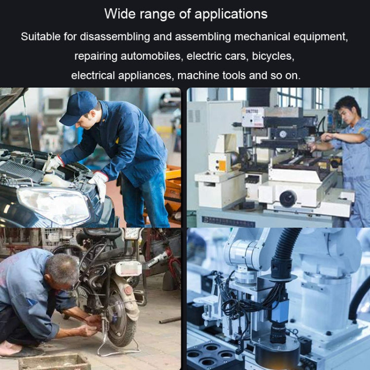 9pcs/set HSD HSR-9 Short Version Short-Side Ball-End Hexagon Wrench Set Tools