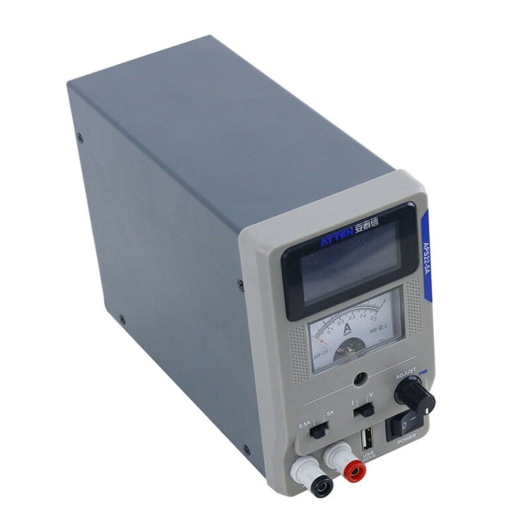 ATTEN APS22-5A 22V 5A USB Digital Variable Adjustable Laboratory DC Power Supply For Mobile Repair, EU Plug