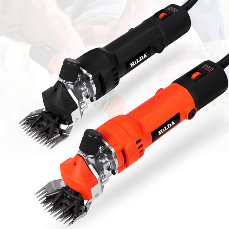HILDA Motorized Wool Scissors Power Shear Tool Kit, Plug: EU Plug Red