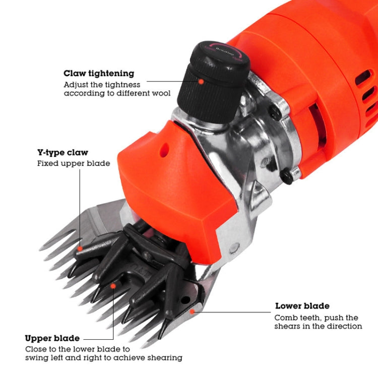 HILDA Motorized Wool Scissors Power Shear Tool Kit, Plug: EU Plug Black