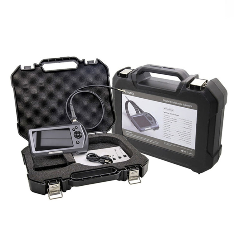 TESLONG NTS450A 4.5-inch Screen Industrial Handheld Endoscope with Light, Speci: 7.6mm Lens -1m