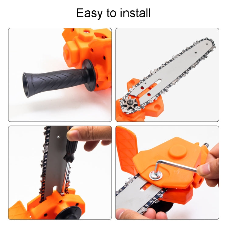 HILDA Portable Pruning Electrical Chain Saws, Specification: 4 inch Black