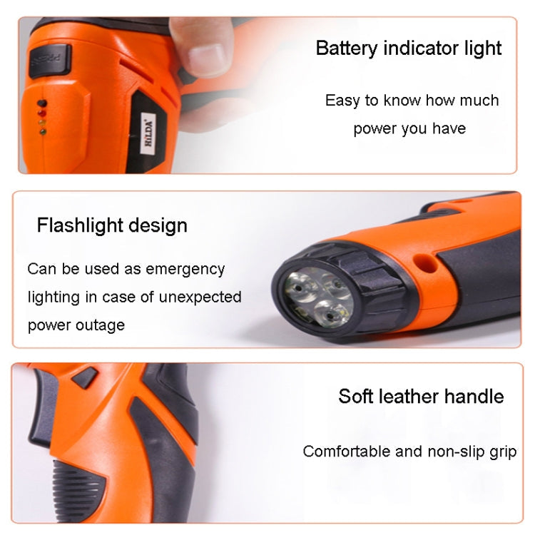 HILDA Multi-Function Li-Ion Screwdriver Mini Screwdriver Set(White)