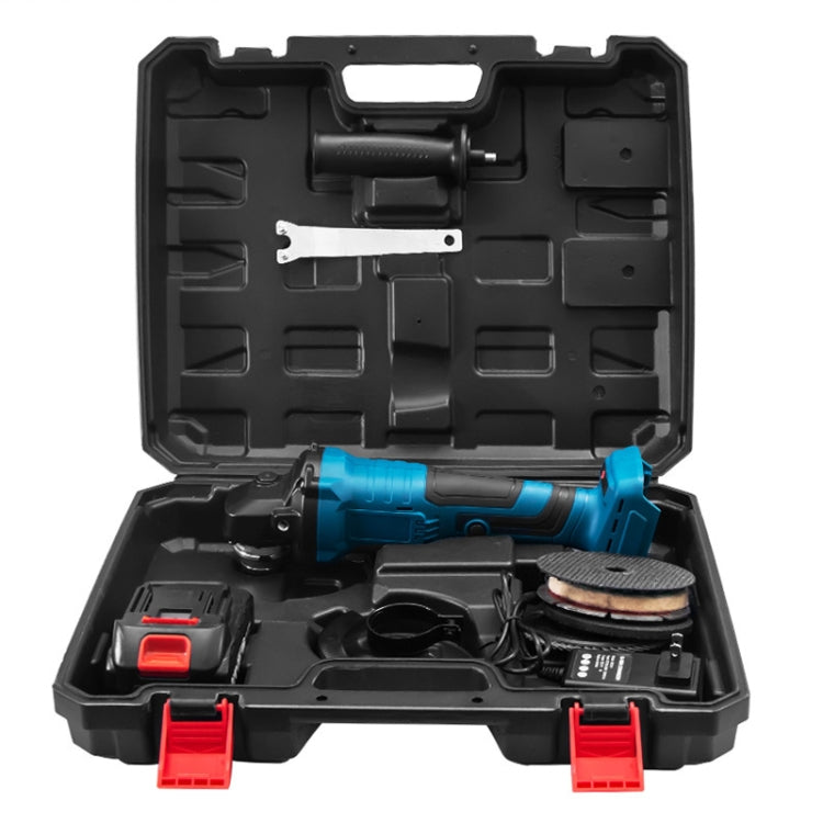 HILDA 21V Brushless Angle Grinder Lithium Cutting Machine, Model: 1 Battery+1 Charger EU Plug