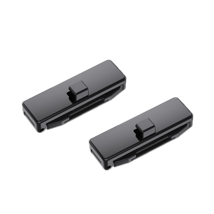 SHUNWEI 1pair Car Safety Belt Limiter Anti-Stranglehold Clip(Black)