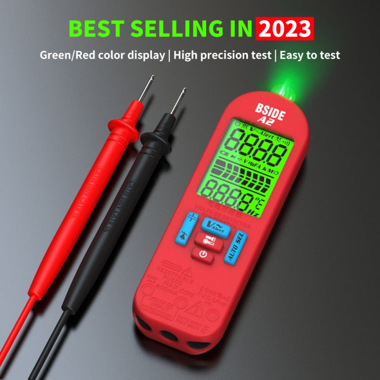 BSIDE A2 Charging Model Mini Digital Auto-Ranging Pencil Multimeter, Specification: Standard