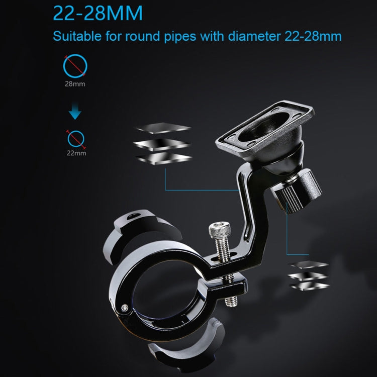 WILD MAN FK2 0.6L Bicycle Waterproof Mobile Phone Storage Box Handlebar Phone Navigation Holder(Black)