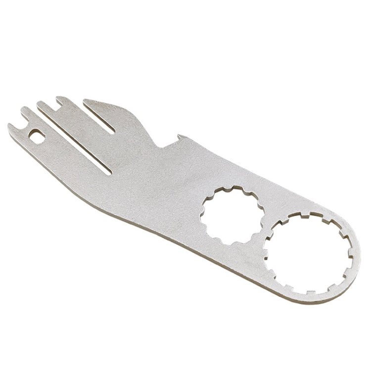 BIKERSAY BT039M 7 In 1 Bicycle Disc Brake Piece Correction Multifunction Wrench Repair Tools