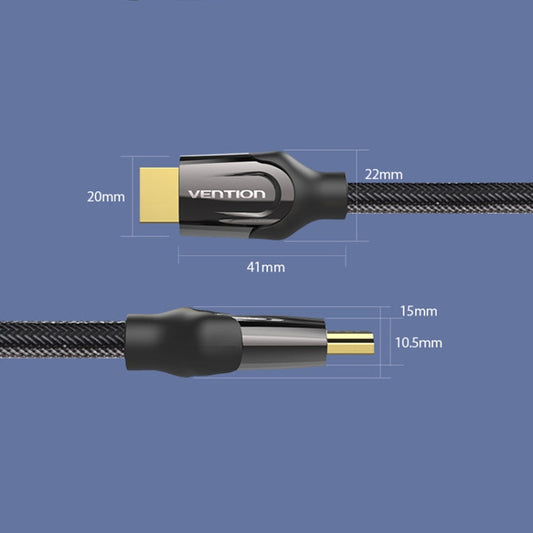1m VenTion HDMI Round Cable Computer Monitor Signal Transmission Cable