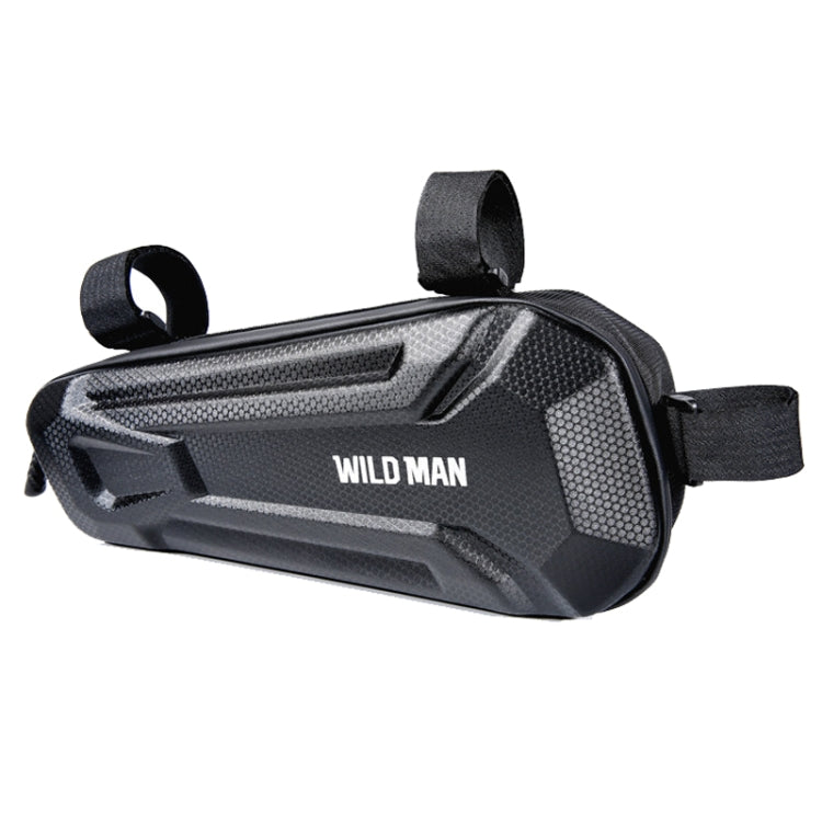 WILD MAN XT9 1.8L EVA Hard Shell Bike Front Beam Triangle Bag Electric Vehicle Waterproof Bag(Sun Pattern)