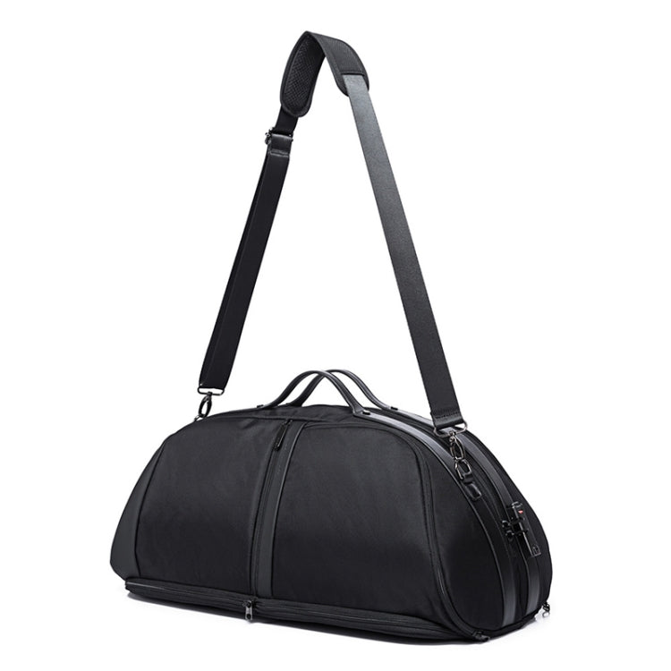 BANGE BG-77178 Handheld Large Capacity Travel Bag Mens/Ladies Wet & Dry Gym Bag(Black)