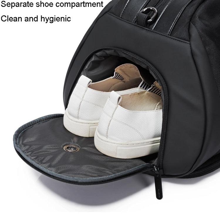 BANGE BG-77178 Handheld Large Capacity Travel Bag Mens/Ladies Wet & Dry Gym Bag(Black)