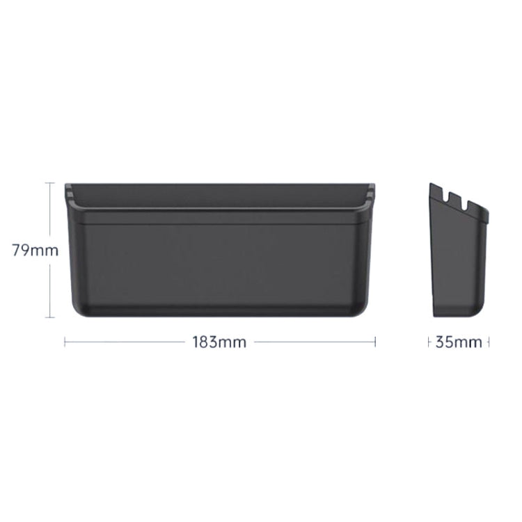 SHUNWEI SD-1138 Car Coin Storage Box Suspension Car Mobile Phone Placed Box